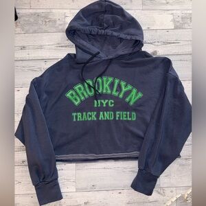 OFFLINE By Aerie cropped hoodie